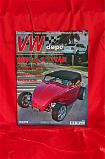 Classic car images used in magazines